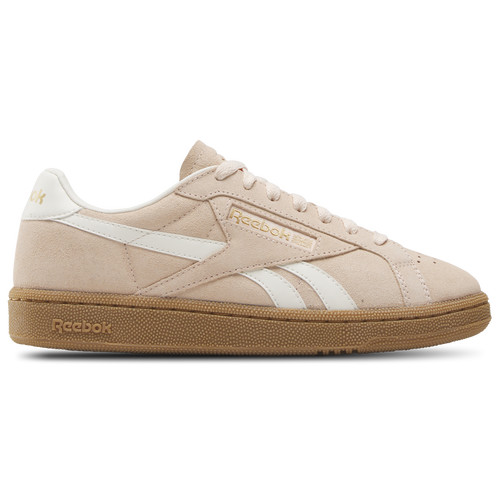 Reebok Womens Reebok Club C Grounds UK - Womens Running Shoes Washed Clay/Chalk/Gum Size 7.0 | Champs Sports