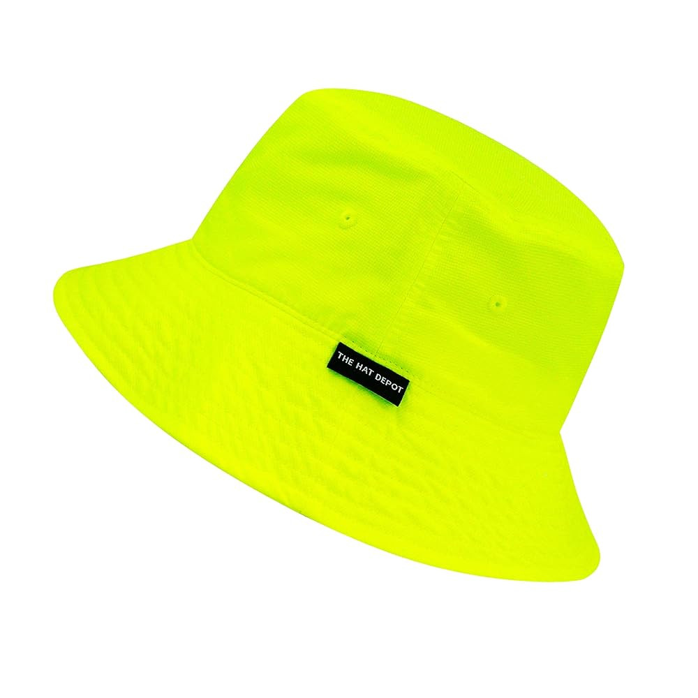 The Hat Depot Lightweight, Quick Dry Polyester Packable Nylon Bucket Sun Hat | Amazon (US)