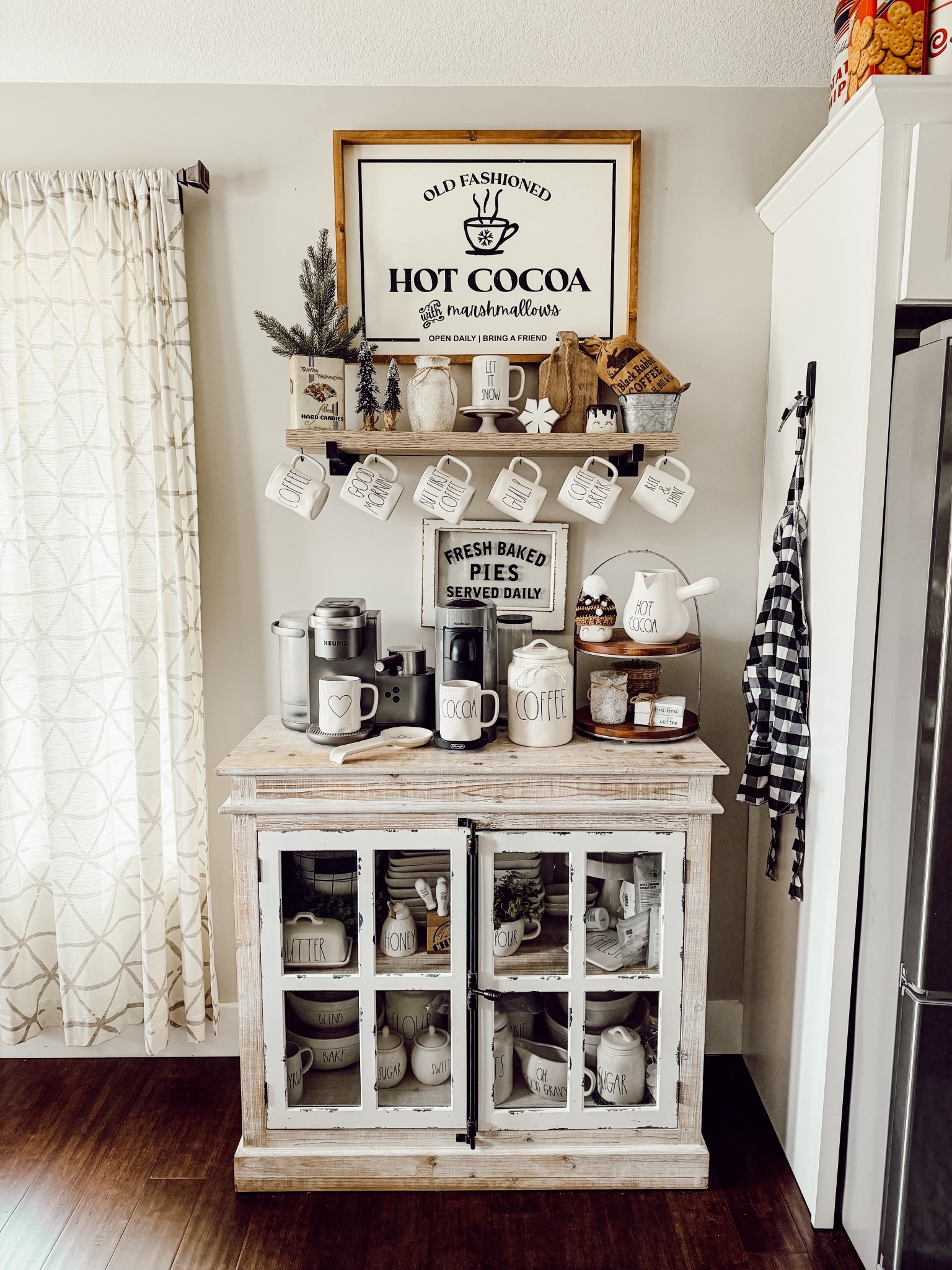 Switched up my Christmas hot cocoa bar and made it a little more neutral for winter instead and I love how it turned out! Perfect for making a nice warm cup of cocoa on a chilly snowy day! 😉

#LTKHome #LTKmorningroutine #LTKSeasonal