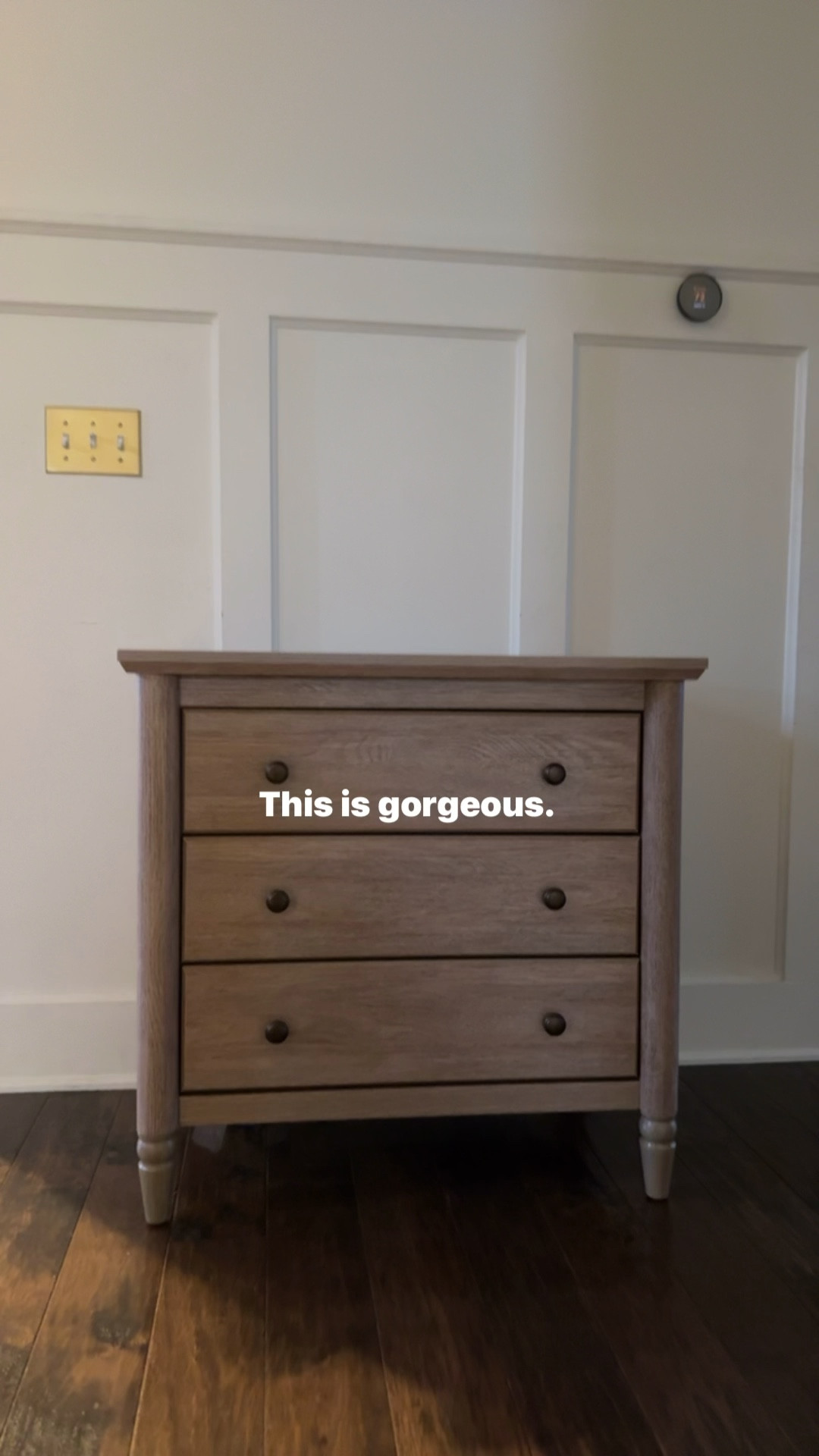 Bedside table, nightstand, whatever you call it, this one is GORGEOUS! Heavy duty, easy to put together, I’m definitely buying a second one! 

#LTKHome