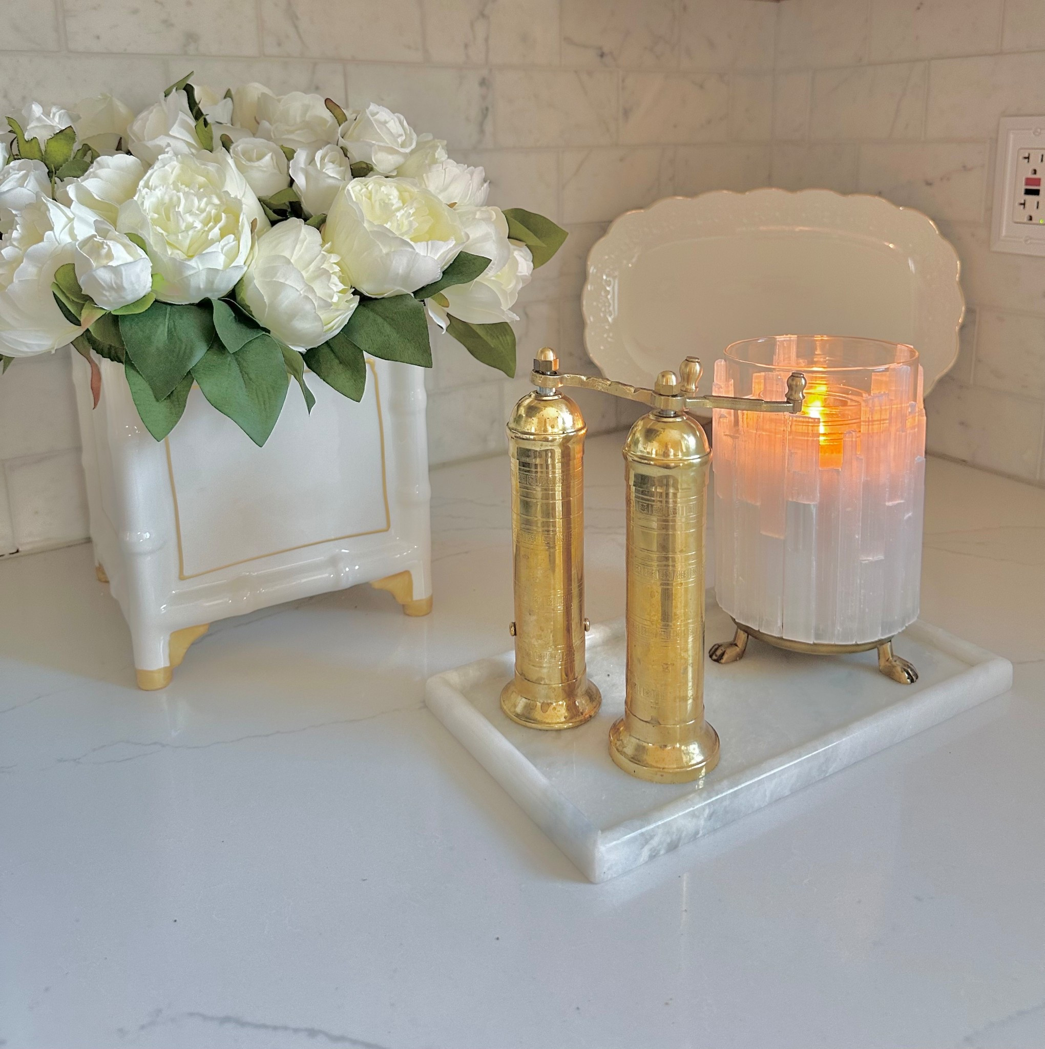 My favorite brass salt and pepper mills are timeless, functional pieces that also look beautiful on your countertop!

#LTKHome