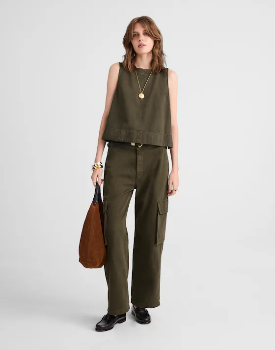 Utility Wide-Leg Trousers | Madewell