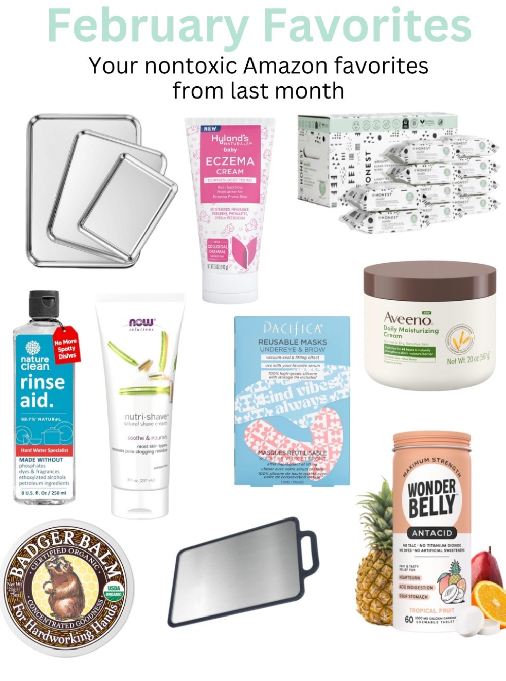 #nontoxic favorites on Amazon 