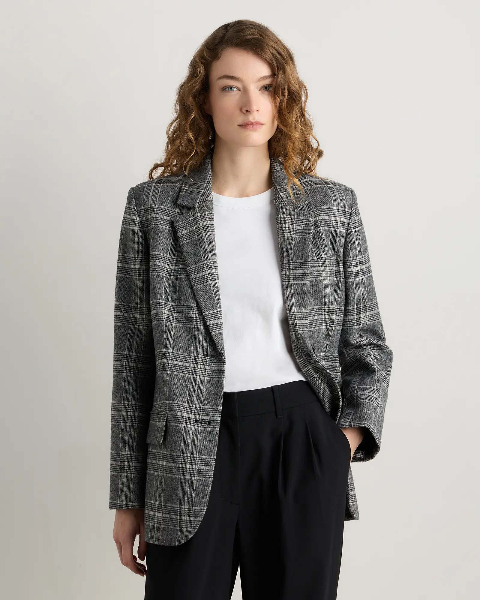 Italian Wool Oversized Blazer | Quince