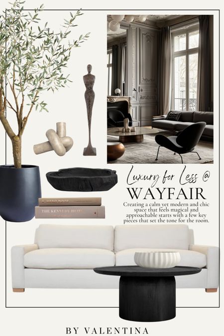 Luxury for Less at Wayfair

Creating a calm yet modern and chic space that feels magical and approachable starts with a few key pieces that set the tone for the room.