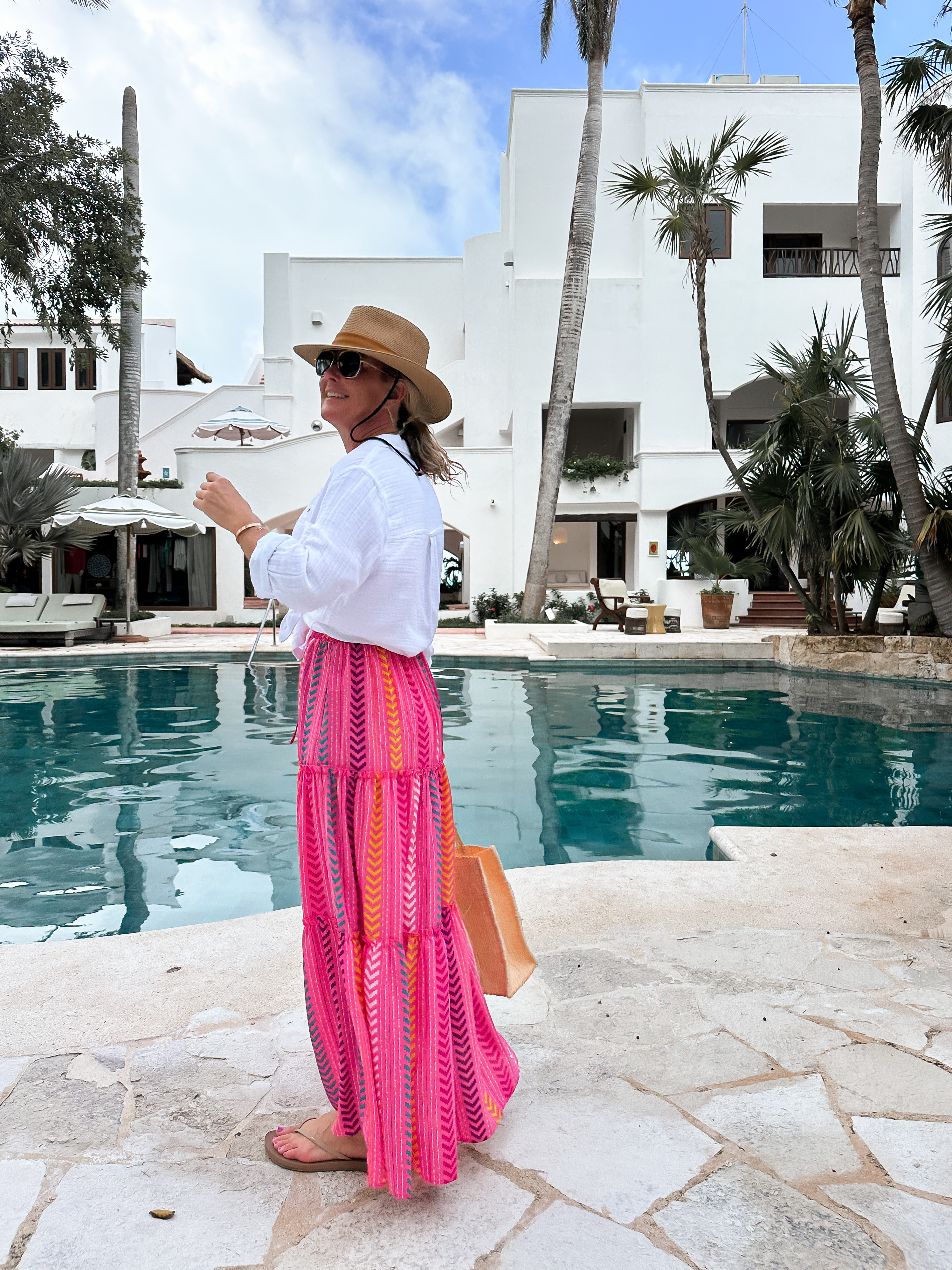 I’ll be packing this skirt for every beach trip moving forward! So cute with a few, tank, shirt & swimsuit! Even dress it up with a strapless top  

#LTKOver40