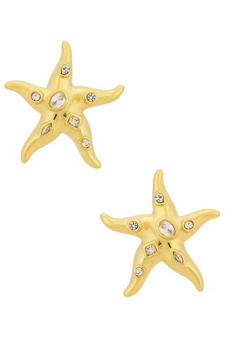 Casa Clara Marley Earrings in Gold from Revolve.com | Revolve Clothing (Global)