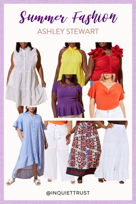 Here's a collection of summer clothes that includes chic dresses, cute tops, pants, and skirts!

#plussize #outfitinspo #casuallook #vacationstyle

#LTKFind #LTKunder50 #LTKstyletip