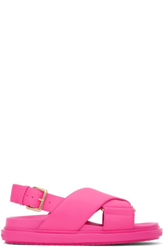 Pink Fussbett Sandals | SSENSE