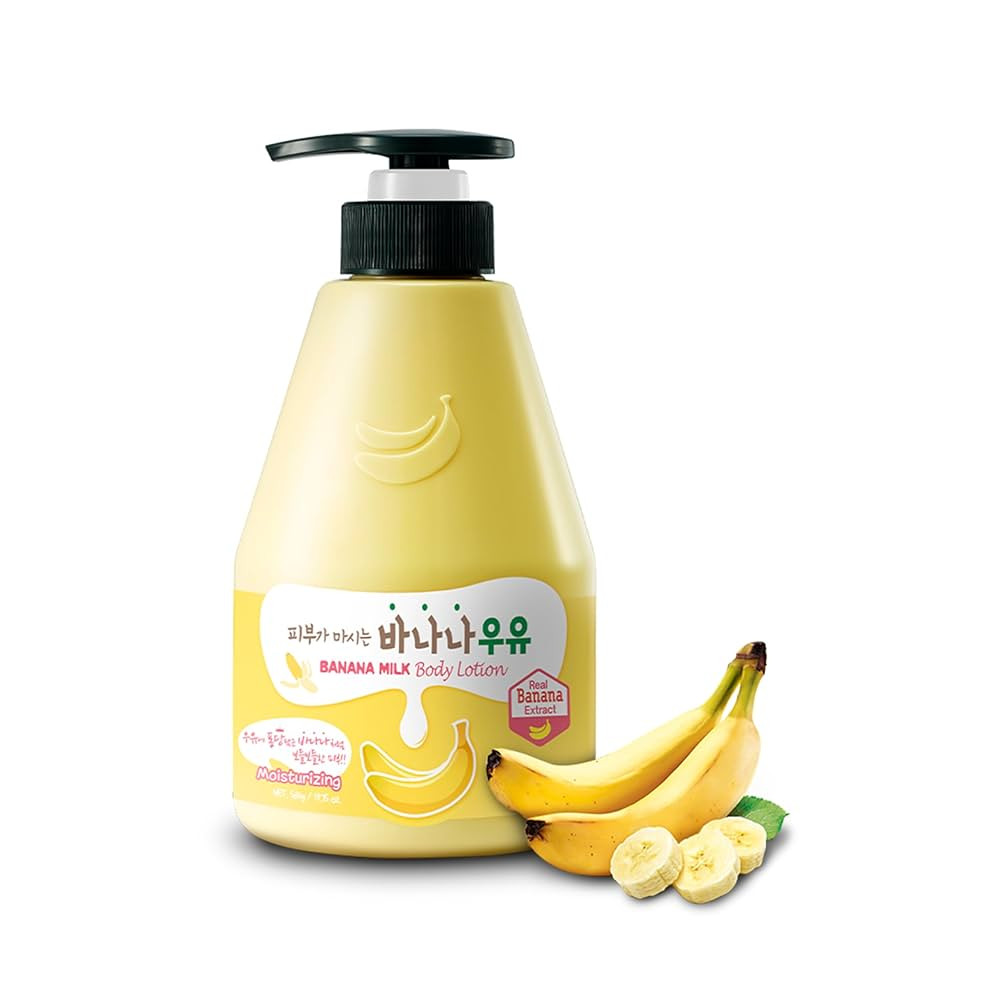 WELCOS KWAILNARA Banana Milk Body Lotion – Korean Body Lotion for Deep & Lightweight Hydration ... | Amazon (US)