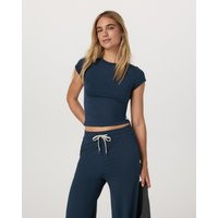 Vuori Halo Baby T-Shirt | Blue Coast Heather | Small | Vuori Clothing (US & Canada)