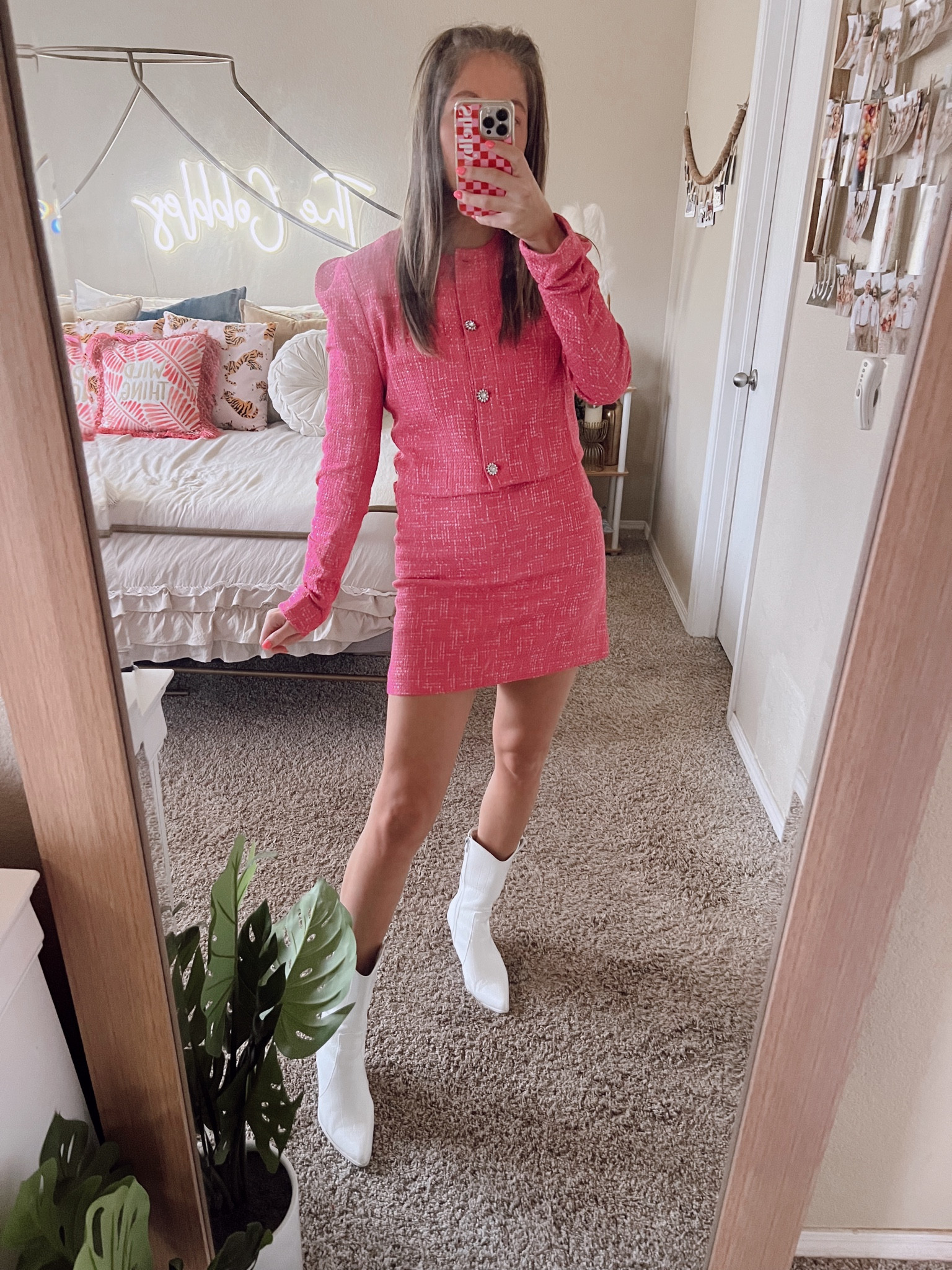 The cutest tweed mix and match set! 

#LTKfindsunder100 #LTKstyletip #LTKworkwear