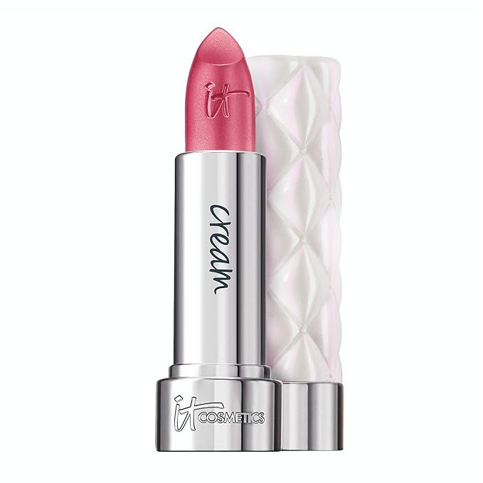 IT Cosmetics Pillow Lips Lipstick, Marvelous - Pearlized Warm Pink with a Cream Finish - High-Pig... | Amazon (US)