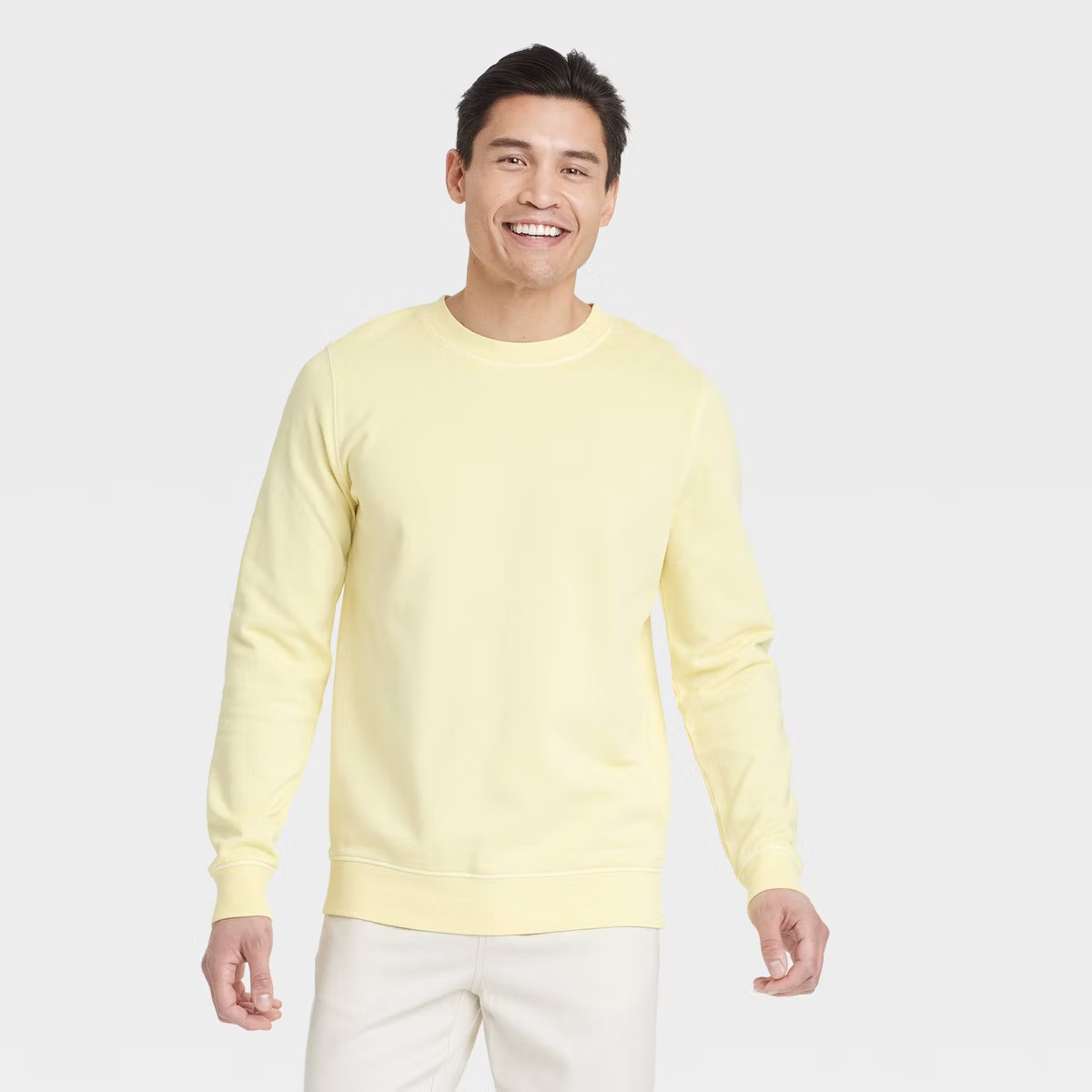 Men's French Terry Crewneck Pullover Sweatshirt - Goodfellow & Co™ | Target