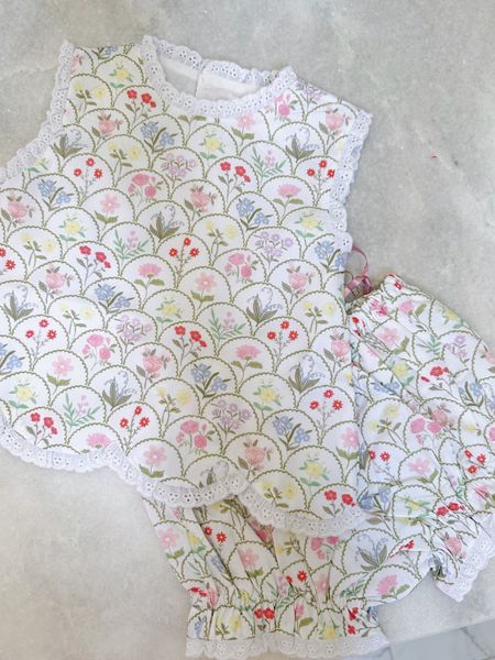 A sweet spring set from Cecil & Lou! Would look so cute with a monogram! #babygirl #babyclothes #spring 

#LTKbaby #LTKunder50 #LTKkids