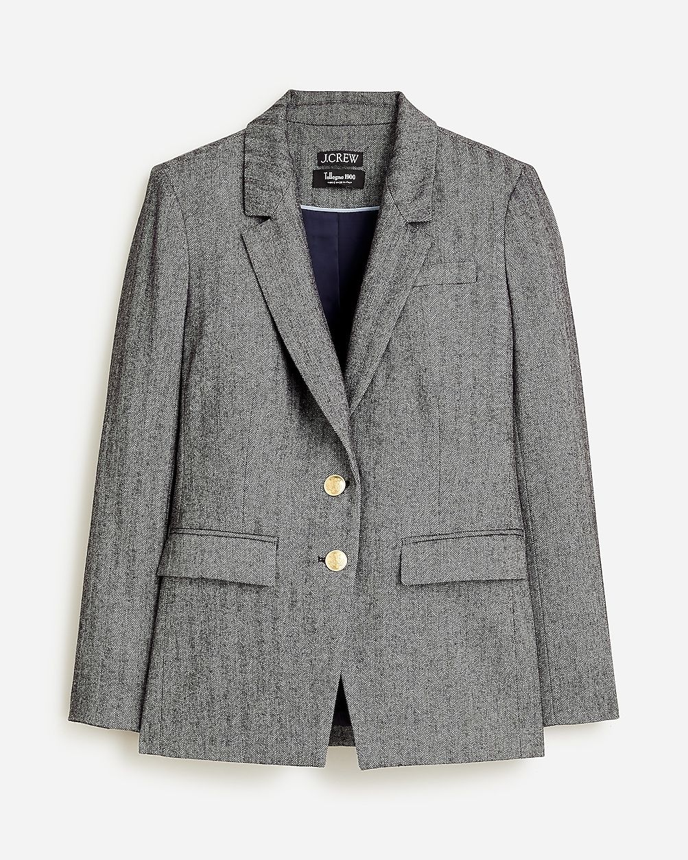 Madelyn blazer in herringbone wool blend | J. Crew US