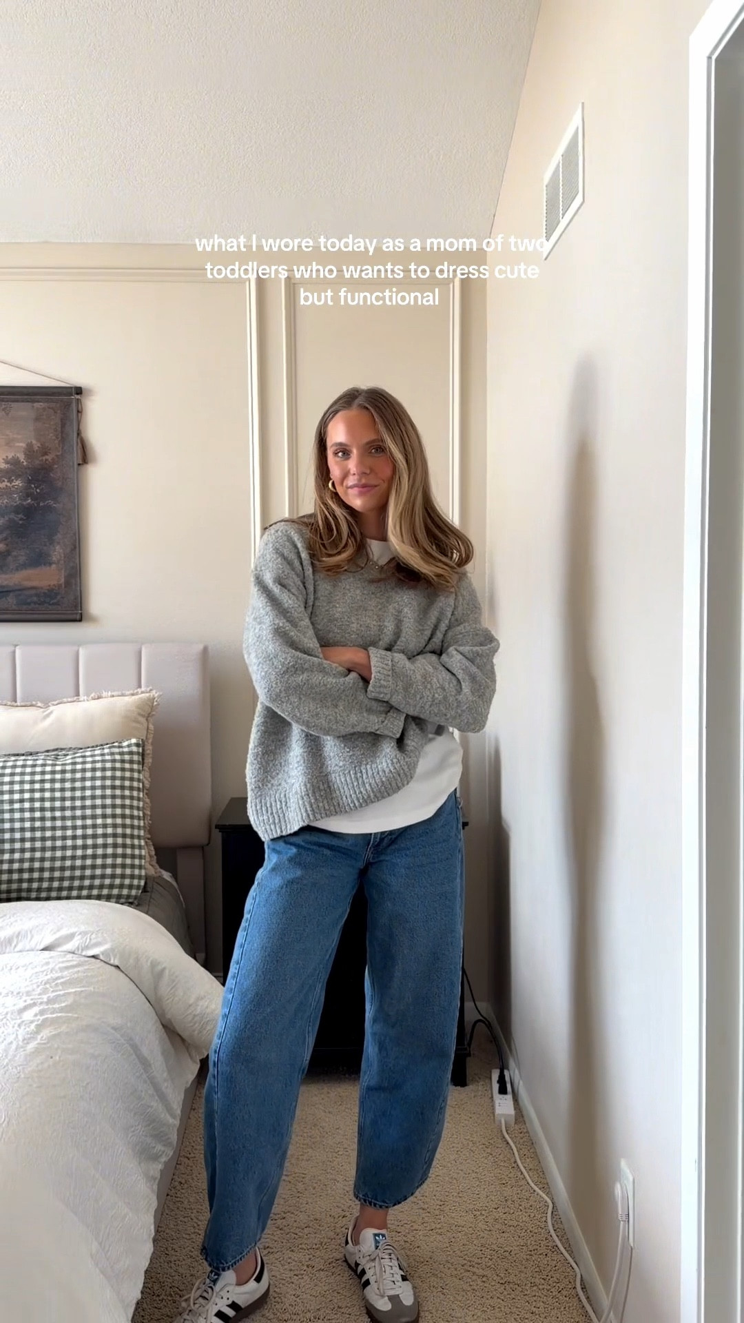 elevated + functional !! Jeans + sweater are Abercrombie. Wearing a 27 tall in jeans and medium in sweater! 

#LTKSaleAlert #LTKootd #LTKTall