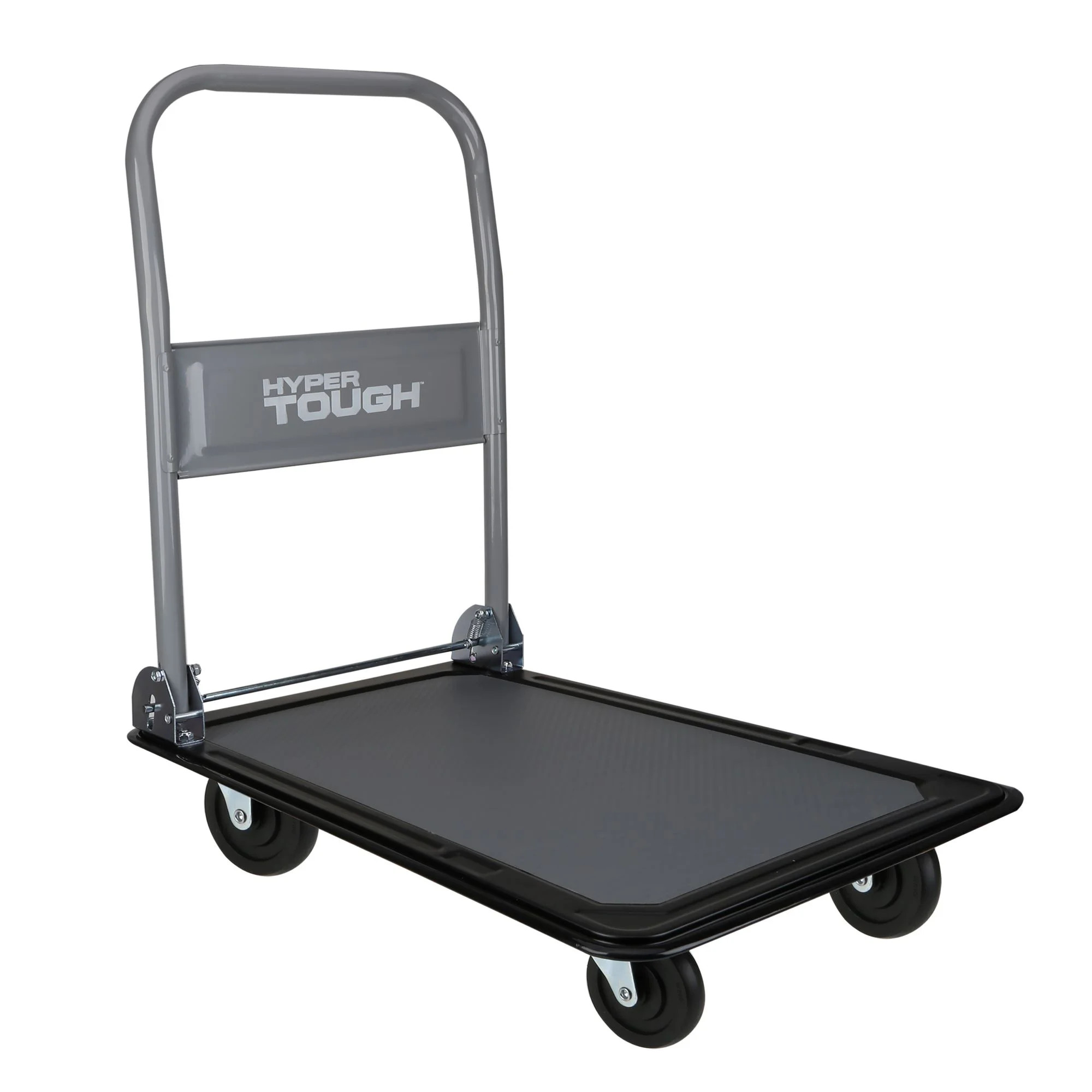 Hyper Tough 300 Pound Capacity Heavy Duty Utility Rolling Cart, Blue/Gray | Walmart (US)