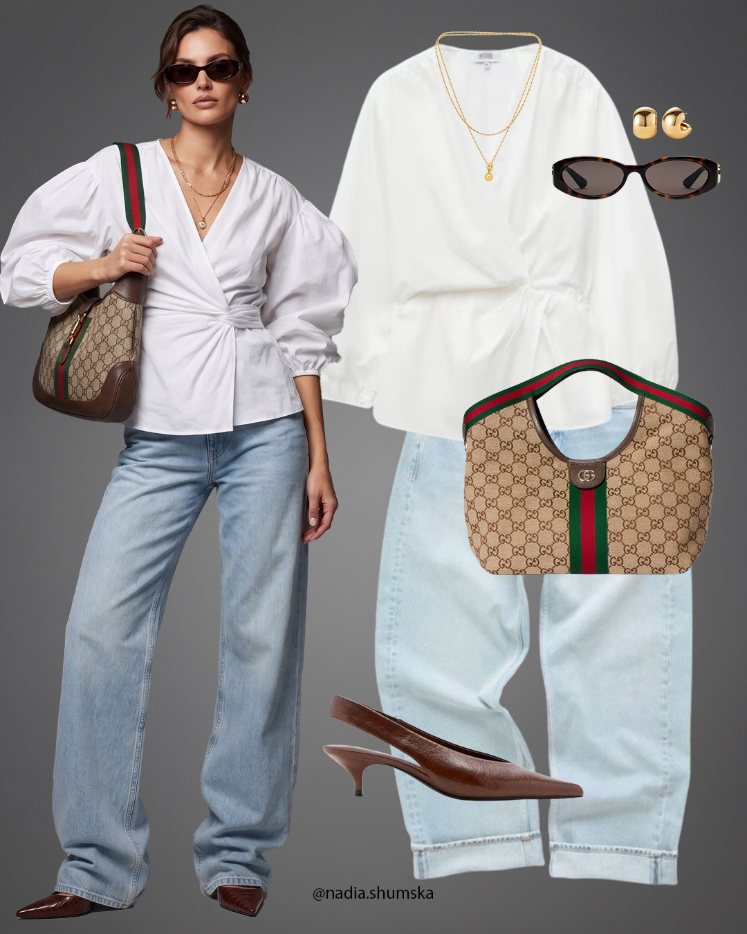 Light blue jeans outfit✨ 

 #LTKstyletip #LTKshoetrend #LTKbag #LTKfind #LTKcapsule