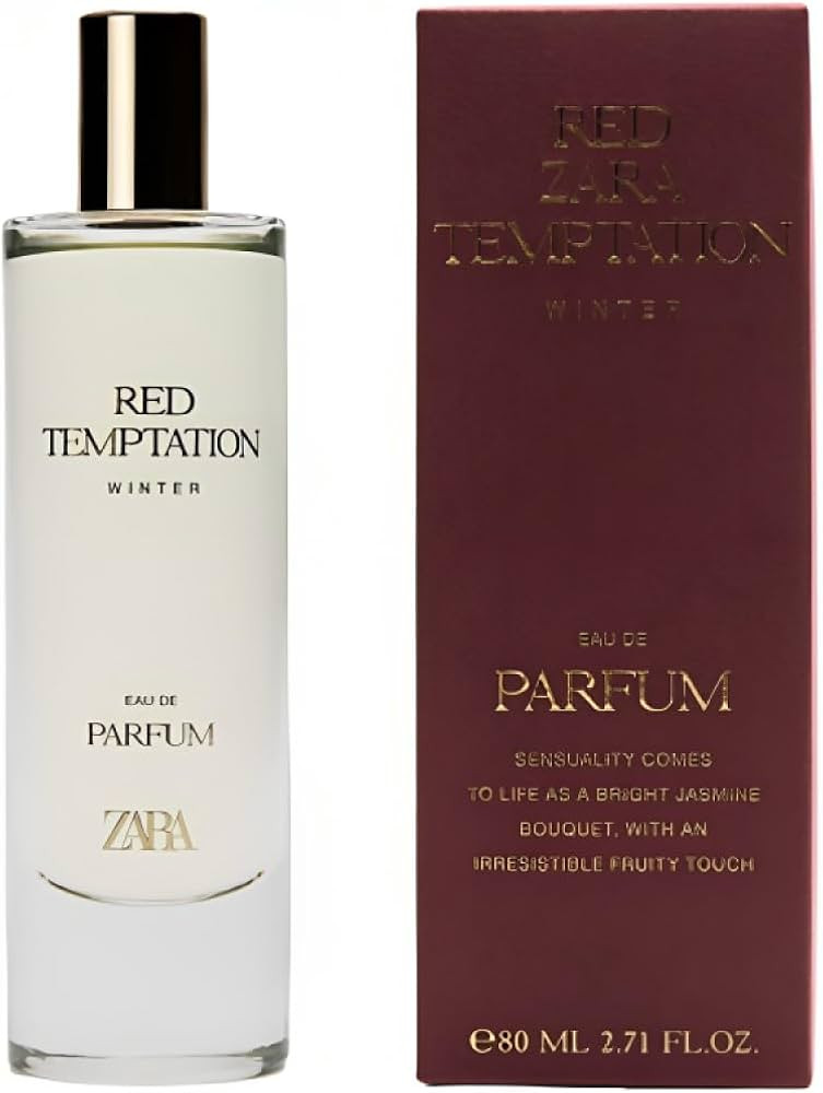 Zara Red Temptation Winter Perfume for Women EDP Eau De Parfum 80 ML (2.71 FL. OZ) | Amazon (US)