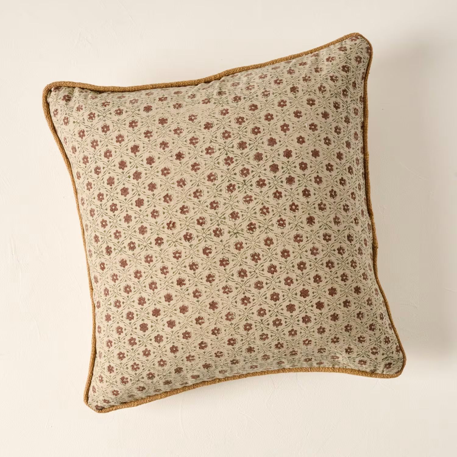 Thea Clay Block Print Pillow | Magnolia