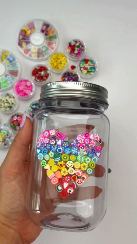 Cute storage jar craft