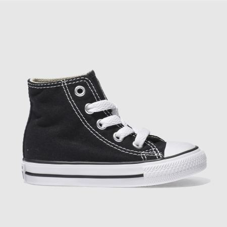 Kids Toddler Black Converse All Star Hi Trainers | schuh | Schuh