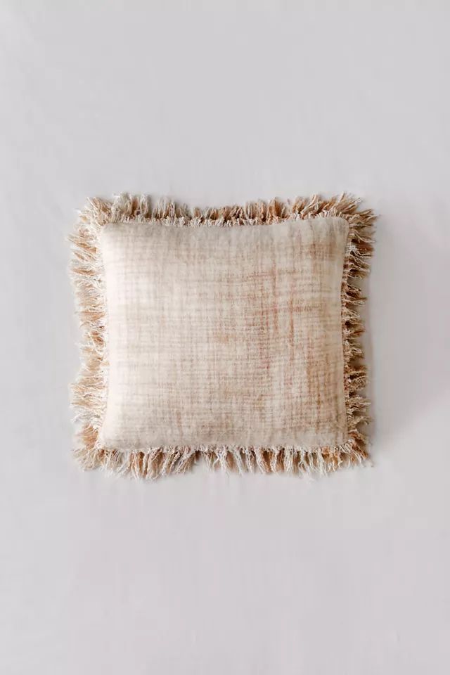 Masha Brushed Throw Pillow | Urban Outfitters (US and RoW)