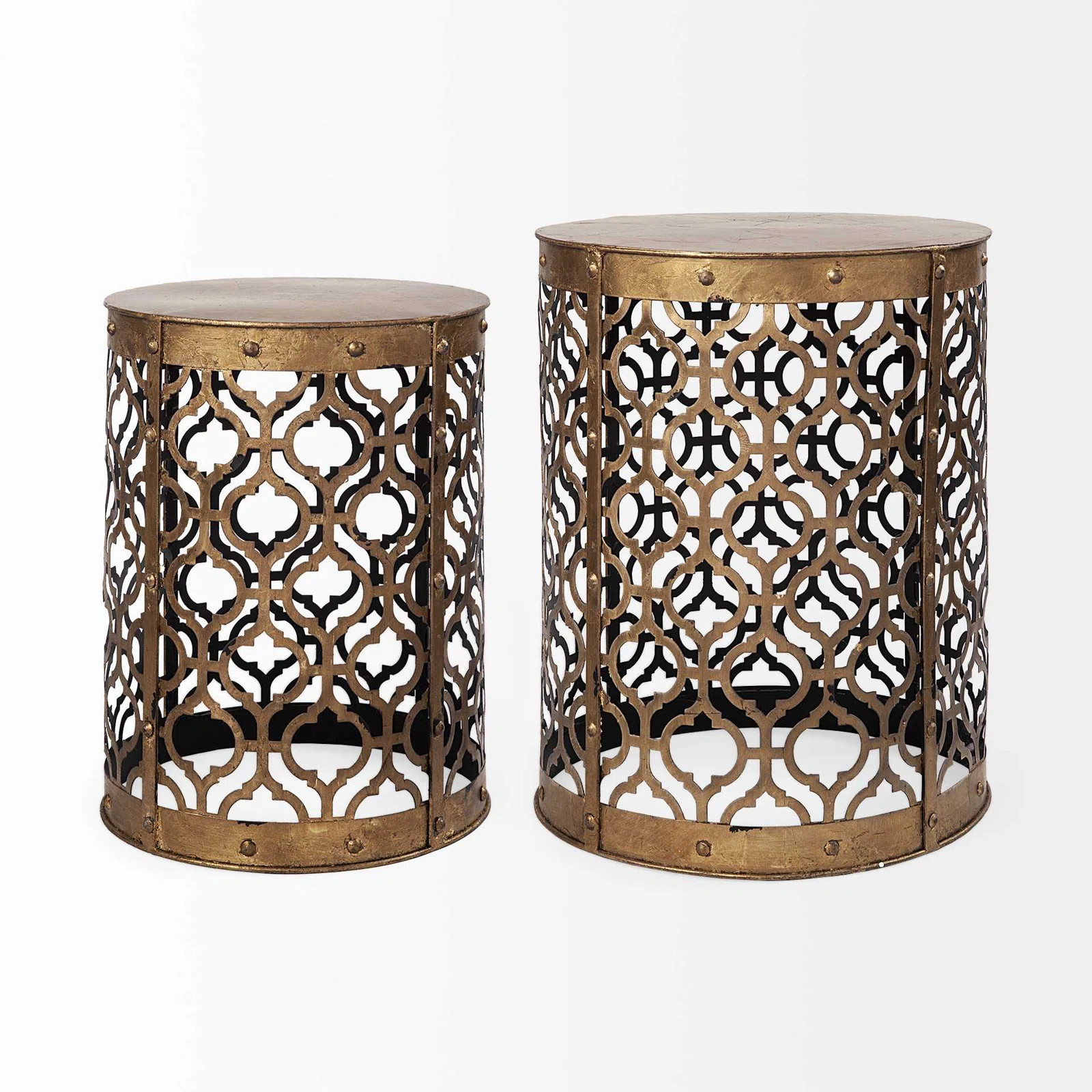 Crossley Iron Top Nesting Tables | Wayfair North America