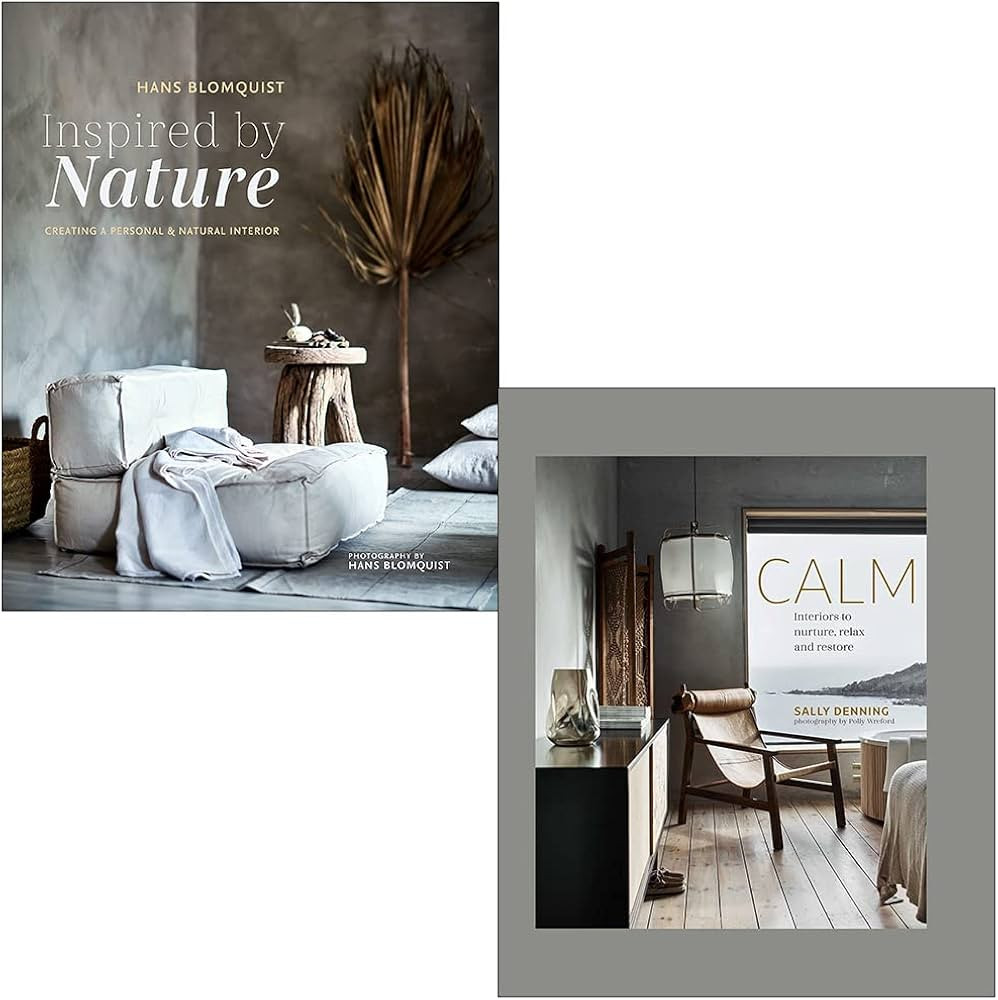 Inspired by Nature By Hans Blomquist & Calm By Sally Denning 2 Books Collection Set | Amazon (UK)
