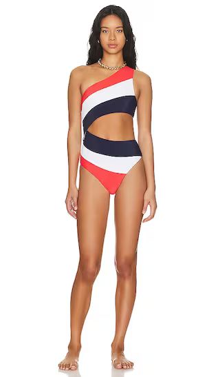 Joyce One Piece in Liberty Colorblock | Revolve Clothing (Global)