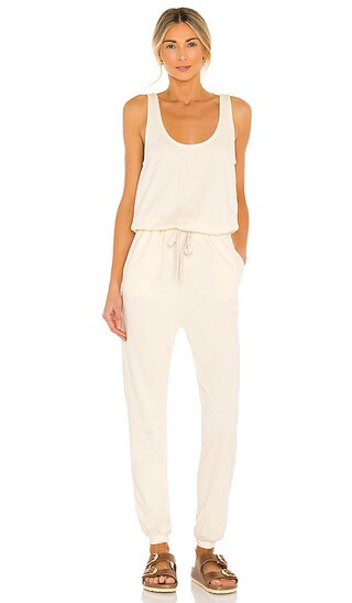 Avalon Jumpsuit in Cream | Revolve Clothing (Global)
