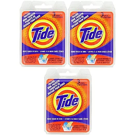 Tide Sink Packs Laundry Detergent Does 3 Loads (3 packs of 3) | Amazon (US)