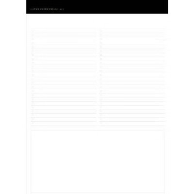 Sugar Paper Essentials Legal Pad Black | Target