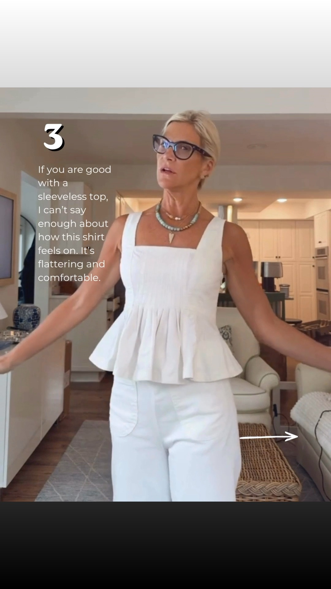 This sleeveless peplum top is one of those elevated basics you’ll wear on repeat. The square neckline, pintuck detailing, and flattering peplum silhouette make it feel feminine and polished, while the lightweight fabric keeps it comfortable all day. It’s the perfect top to pair with white denim, linen pants, or shorts all summer long.

❤️ Heart = Support my posts
📌 Save = Summer outfit inspiration you’ll wear on repeat
🛍️ Follow me on LTK for more timeless, feminine style.

#LTKootd #LTKSeasonal #LTKOver40
