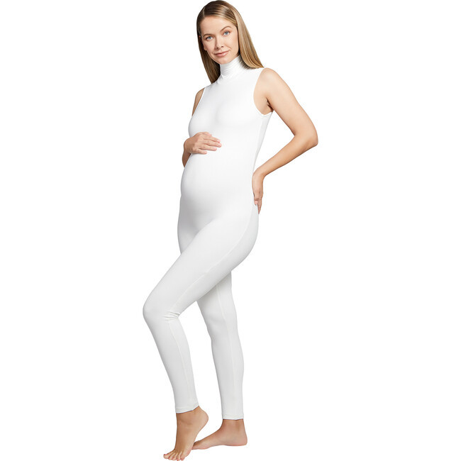 Bumpsuit | The Women's Stevie, Ivory (White, Size Medium) | Maisonette | Maisonette