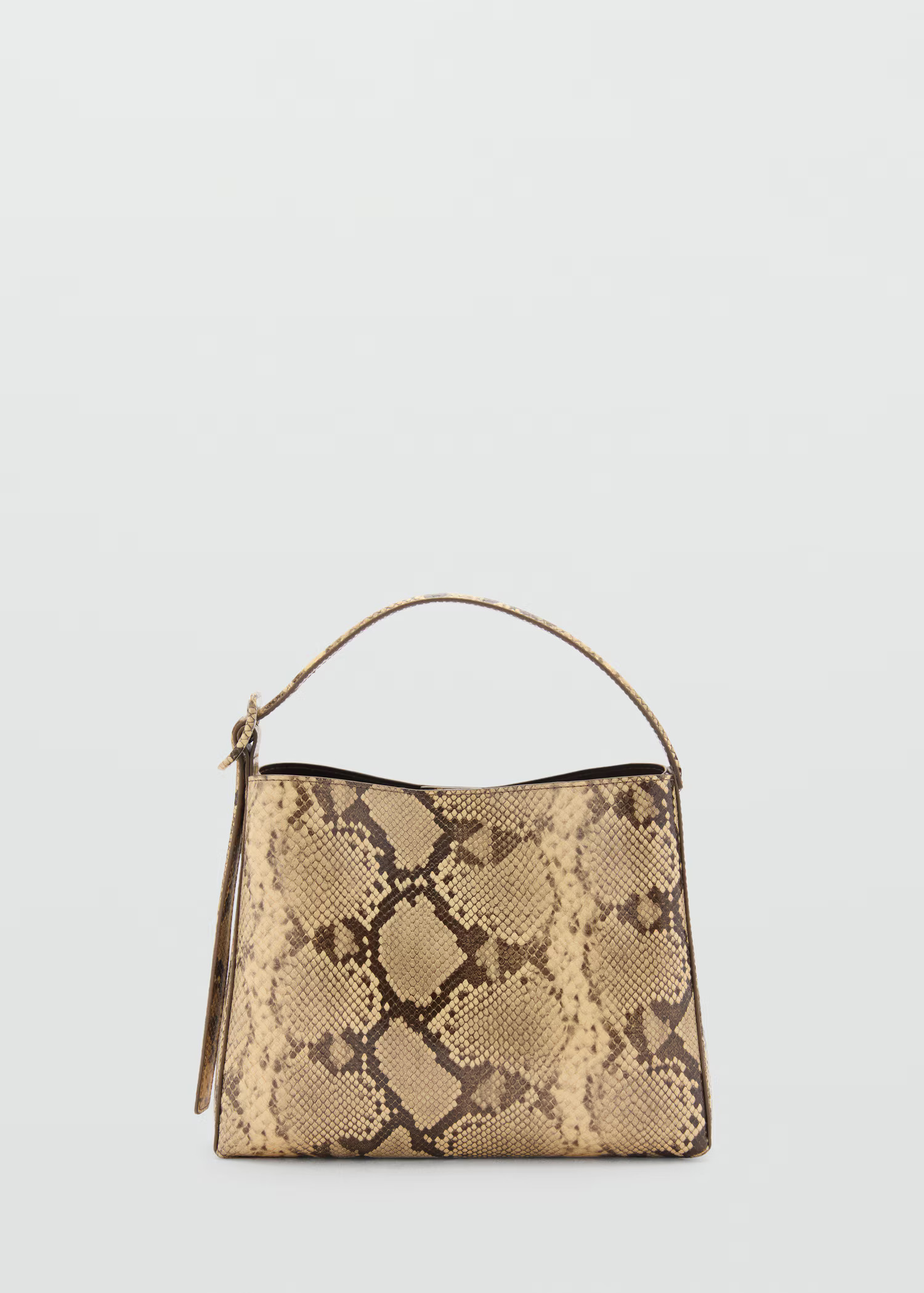 Snakeskin effect bag - Women | MANGO USA | Mango (US/MX/AU)