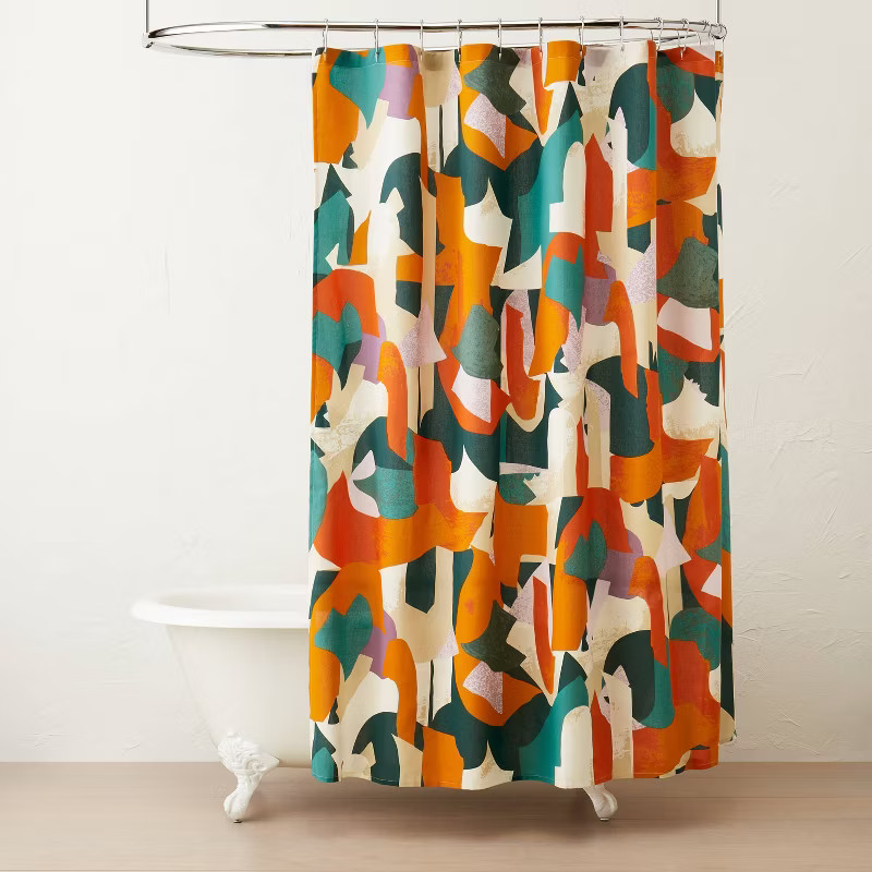 Cut it Up Printed Shower Curtain - Opalhouse™ designed with Jungalow™ | Target