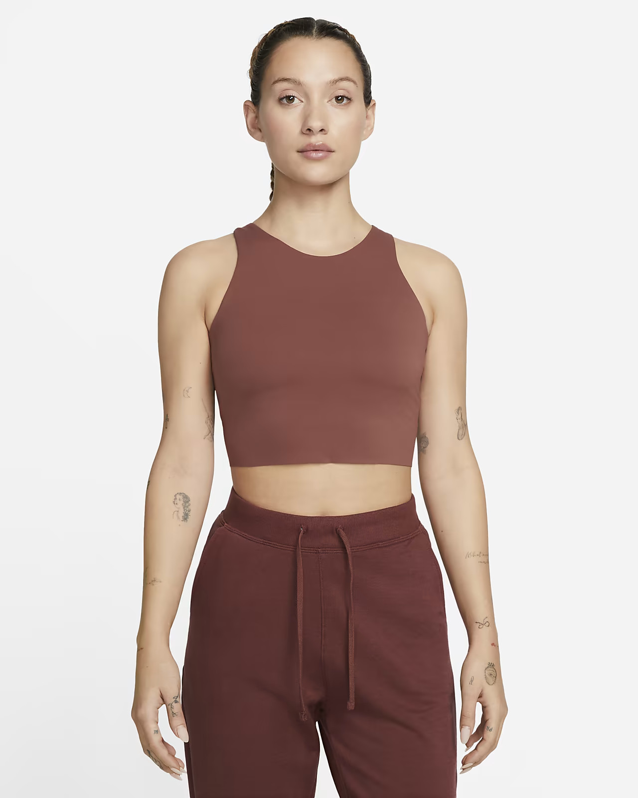 Women's Shelf-Bra Cropped Tank | Nike (US)