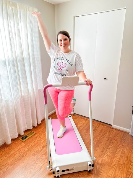 Did someone say hot pink treadmill?!💕🙋🏻‍♀️ Workout Barbie mode activated! ✨ I’m so excited I found this pink treadmill for under $300 & it’s collapsible so you can’t store it away when you need the space! Check it out & few more health and wellness products inspired by Barbie PINK! 💖

#LTKhome #LTKfitness #LTKxPrime