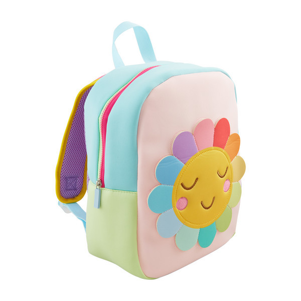 Mud Pie Kids Girl's Daisy Neoprene Backpack in Pink | Ext:/Eva/P | Mud Pie