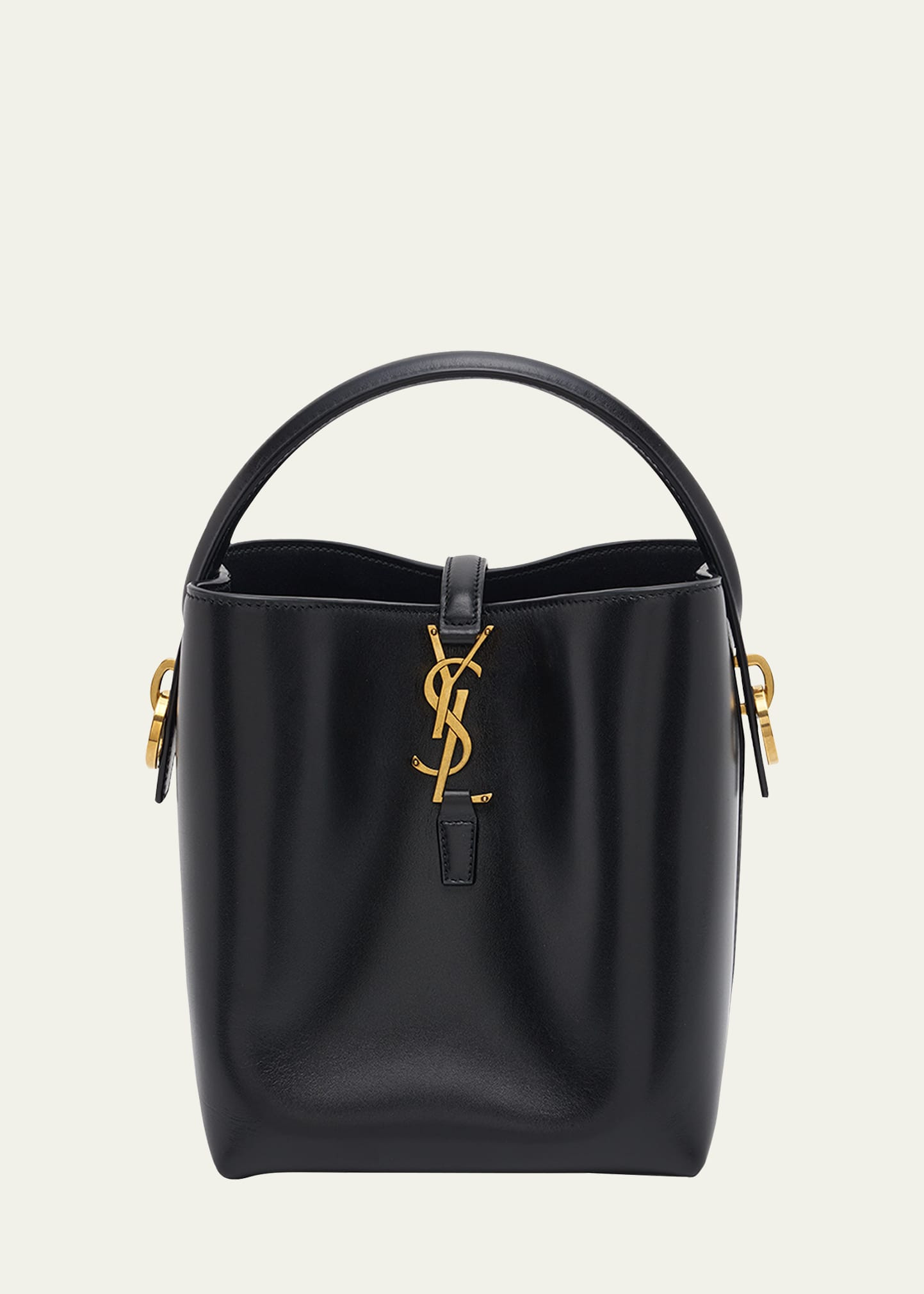 Le 37 Small YSL Bucket Bag in Spazzolato Leather | Bergdorf Goodman