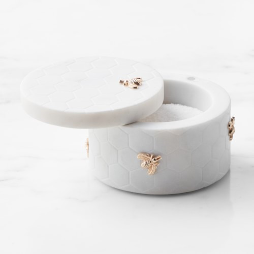 Honeycomb Marble Salt Cellar | Williams-Sonoma