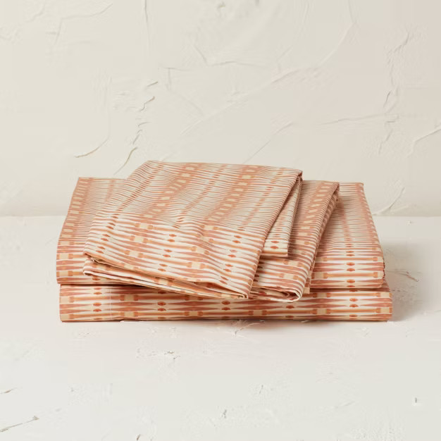 Printed Cotton Percale Sheet Set - Opalhouse™ designed with Jungalow™ | Target