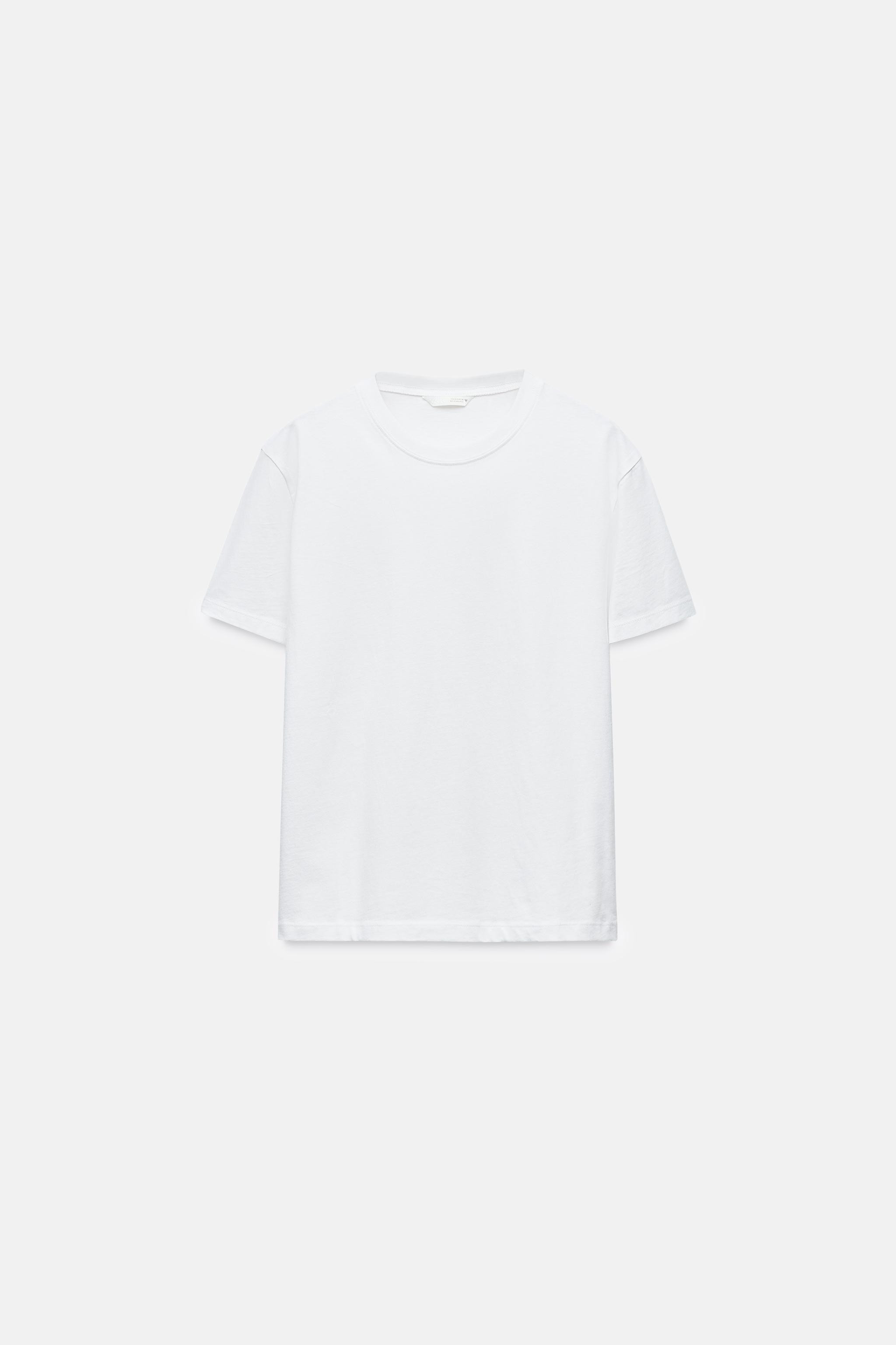 BASIC COTTON T-SHIRT | Zara US