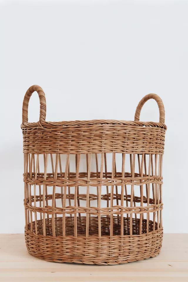 Connected Goods Libby Rattan Basket | Urban Outfitters (US and RoW)