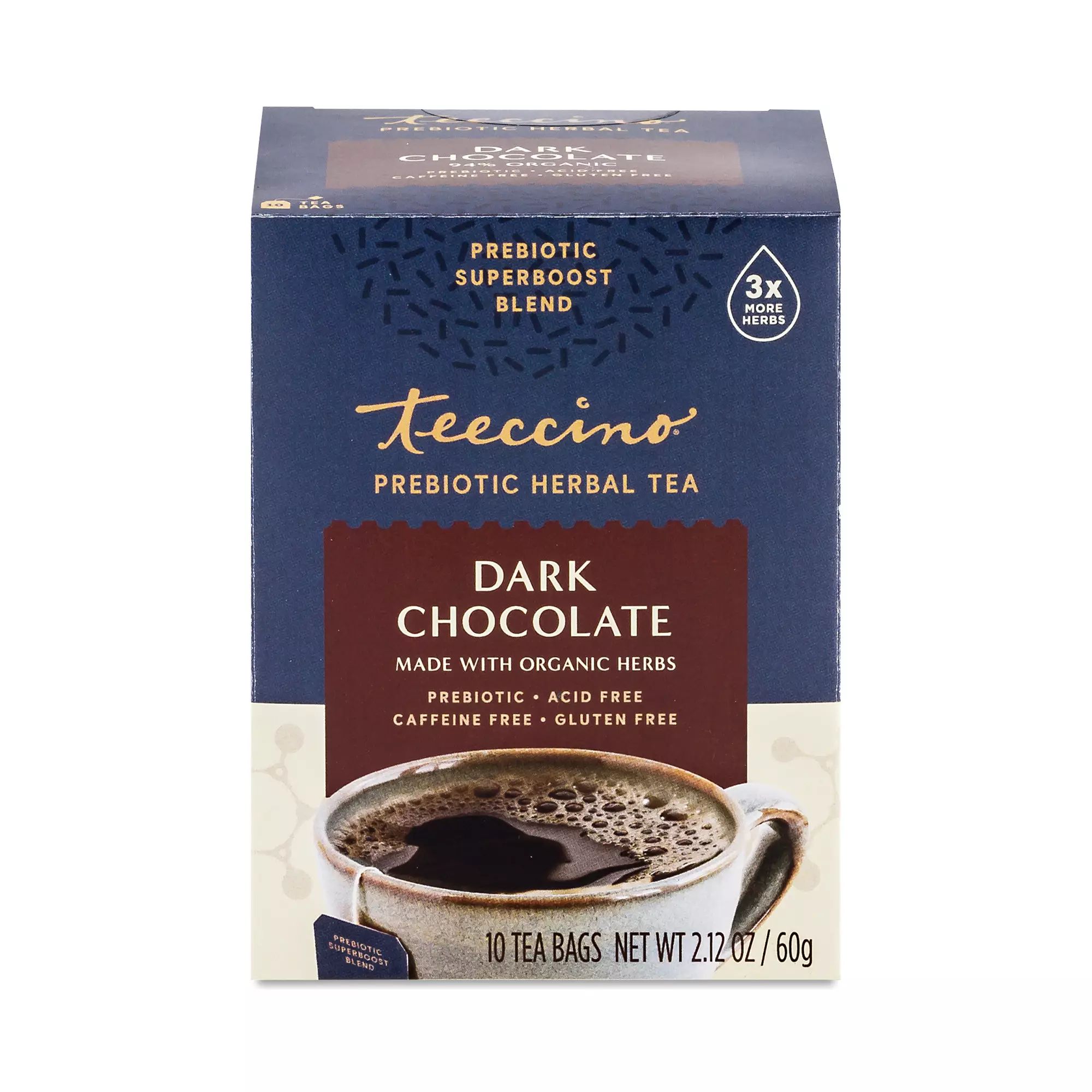 Prebiotic Herbal Tea, Dark Chocolate | Thrive Market