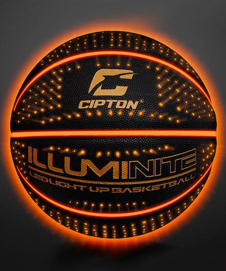 Black LED Light-Up Basketball | Zulily