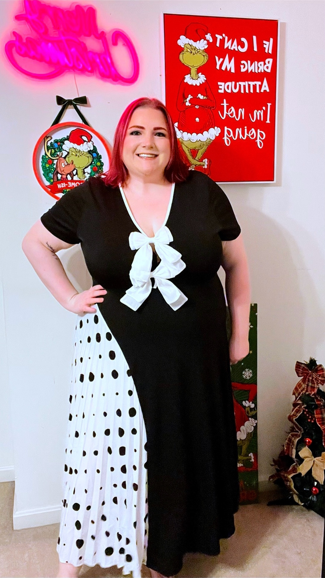 GORGLITTER Plus Size Bow & Polka Dot Maxi Dress Try On 

#LTKPlusSize #LTKWorkwear #LTKMidsize