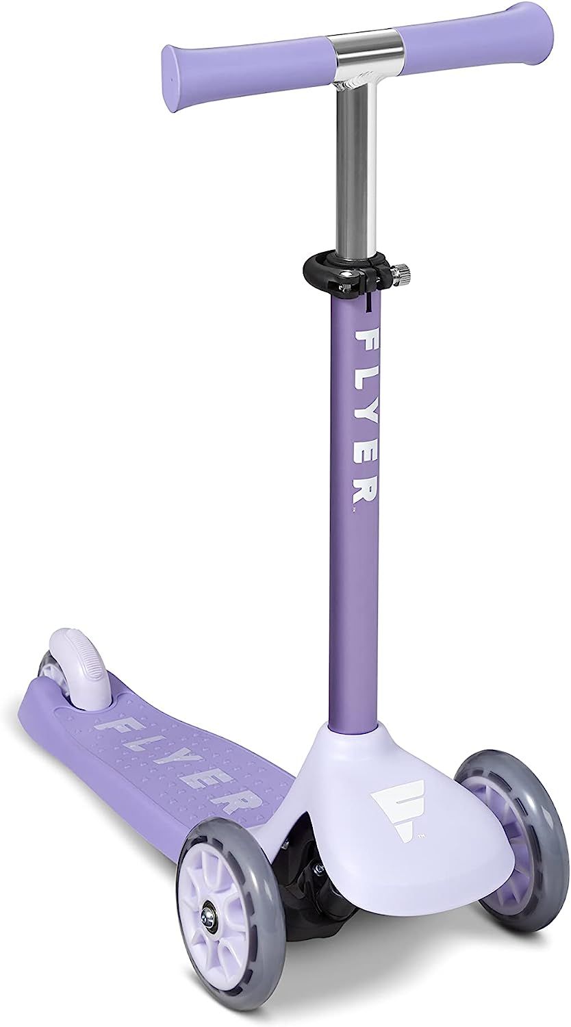 Flyer Glider Jr., EZ Steer Toddler Scooter, Purple, for Kids Ages 2-5 Years Old | Amazon (US)